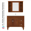 Shunda Cabinet PVC - Floor Standing - Brown Alder - K100C-0202