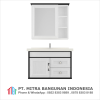 Shunda Cabinet PVC - Wall Mounted - Black and White - G80B-0501