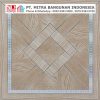 Shunda Plafon PVC - Ceramic Style - Brown Square Ceramic - PL 2511