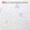 Shunda Plafon PVC - Mozaic - Silver Gray Abstract Mozaic - MO 20068